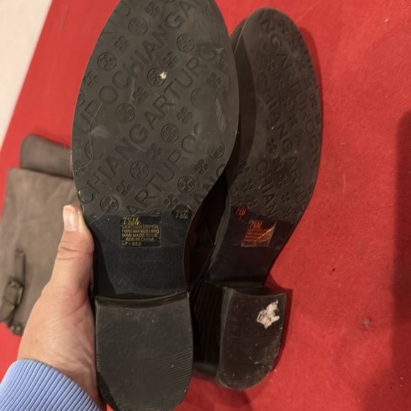 Arturo Chiang Brown Over the Knee Boots Classic Style - Picture 4 of 4